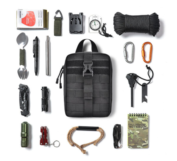 Outdoor Camping Portable Bag Camouflage Tactical Bag EDC Multi-Function Tool Storage Bag - Image 2