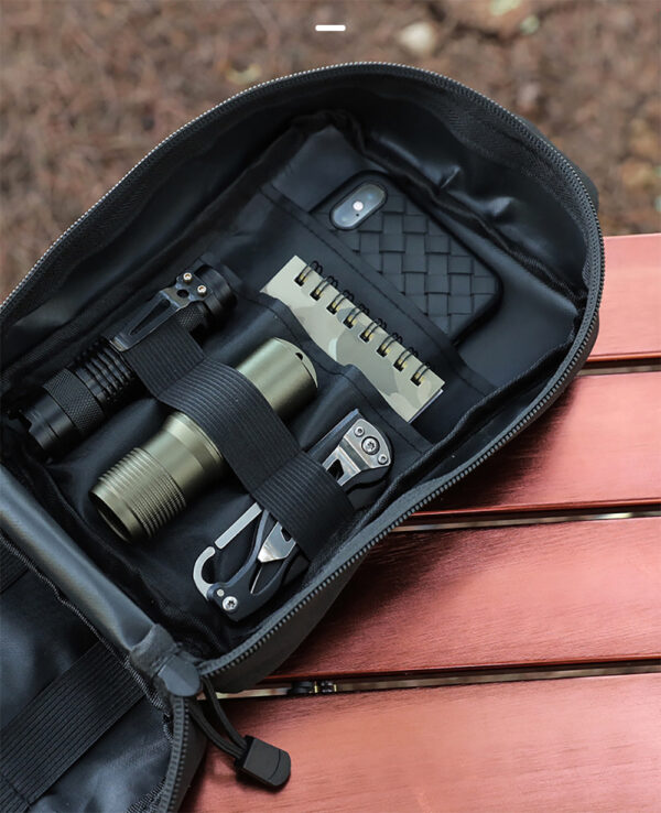 Outdoor Camping Portable Bag Camouflage Tactical Bag EDC Multi-Function Tool Storage Bag - Image 4