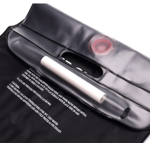 Folding PVC Sports Outdoor Camping Shower Water Bag Travel Bathing Water Bag Outdoor Bathing Bag - Image 3