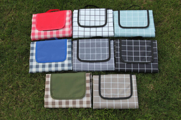 Portable Camping Mat Plaid Waterproof Folding Camping Mattress Baby Climb Outdoor Beach Picnic Blanket Mat