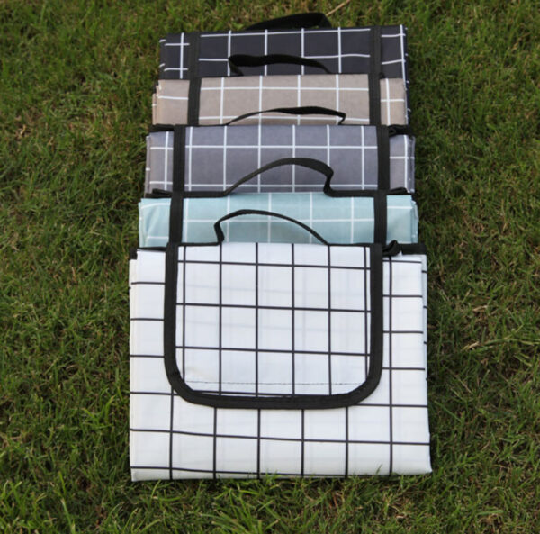 Portable Camping Mat Plaid Waterproof Folding Camping Mattress Baby Climb Outdoor Beach Picnic Blanket Mat - Image 2