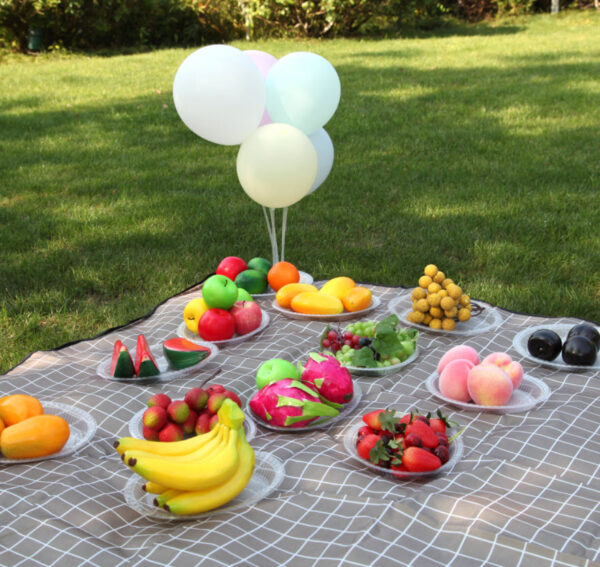 Portable Camping Mat Plaid Waterproof Folding Camping Mattress Baby Climb Outdoor Beach Picnic Blanket Mat - Image 3