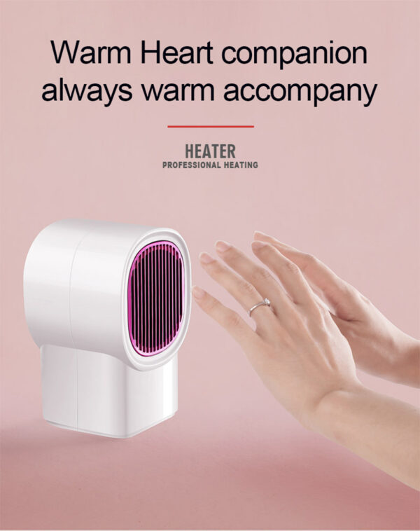 Mini little Devil Cartoon Desktop Household Electric Heater - Image 4
