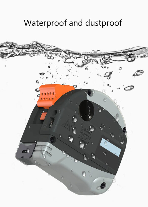 0M Laser Measuring Tape Retractable Digital Electronic - Image 4