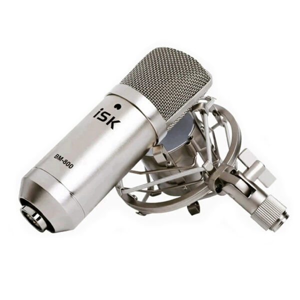 Original ISK BM-800 Studio Condenser Microphone Professional Recording Mike music create broadcast capacitor microphone - Image 2