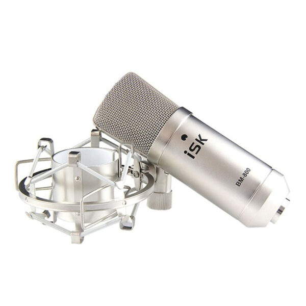 Original ISK BM-800 Studio Condenser Microphone Professional Recording Mike music create broadcast capacitor microphone - Image 3