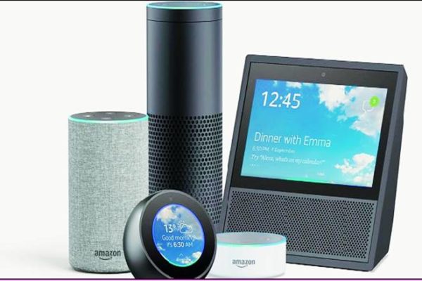 All-new Echo (3rd Generation)- Smart Speaker with Alexa, (RED/GREY) edition