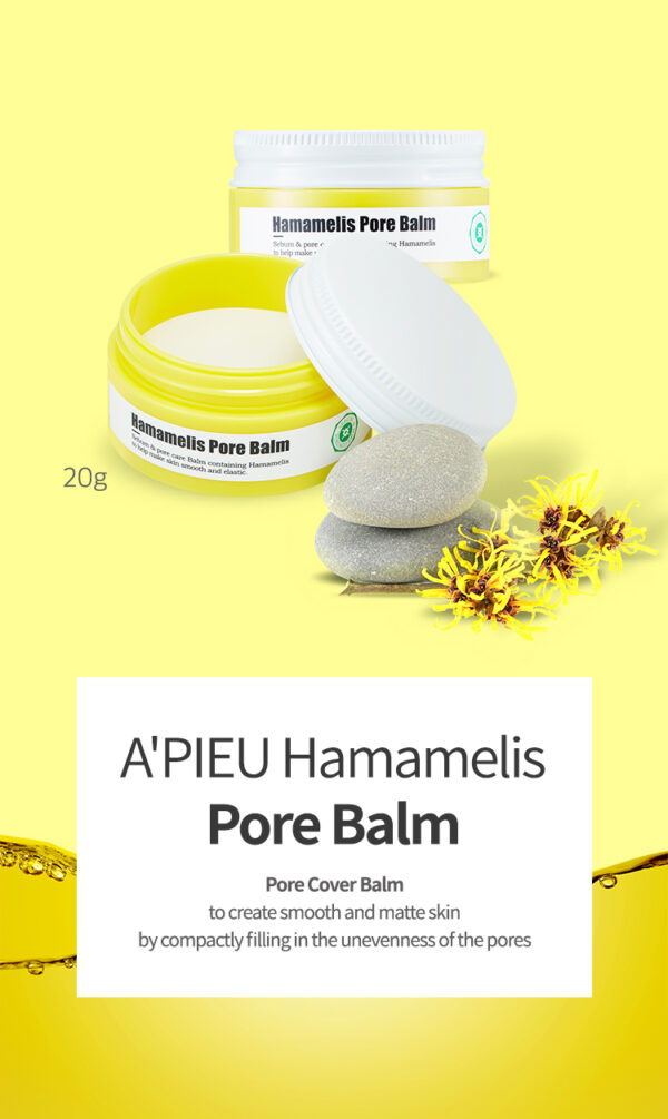 [Apieu] HAMAMELIS PORE BALM 20g - Image 3