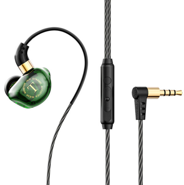 Sports heavy bass mobile phone in-ear headphones with microphone - Image 2