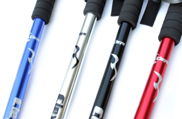 Cleye Aluminum Alloy Three-section Shock Absorber T-handle Straight Handle Trekking Pole outdoor products - Image 4