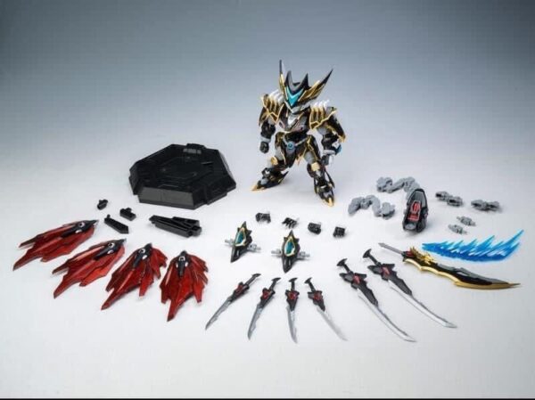 Moto Nuclear MNPQ-XH04 Diweixing Fengdaoling Q version Ganjiang alloy skeleton movable assembly model - Image 3