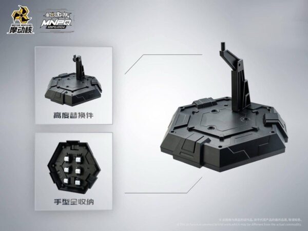 Moto Nuclear MNPQ-XH04 Diweixing Fengdaoling Q version Ganjiang alloy skeleton movable assembly model - Image 4