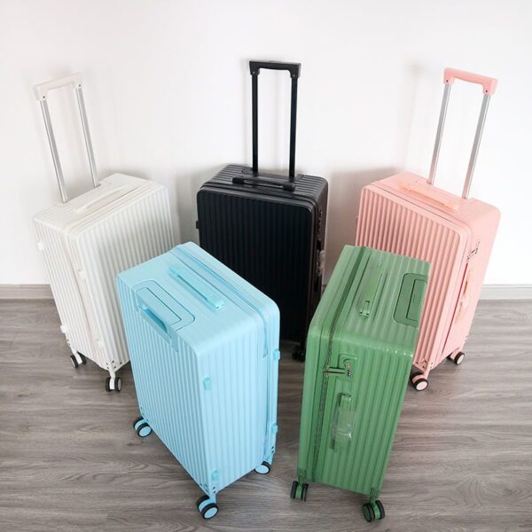 Large-capacity trolley suitcase with password