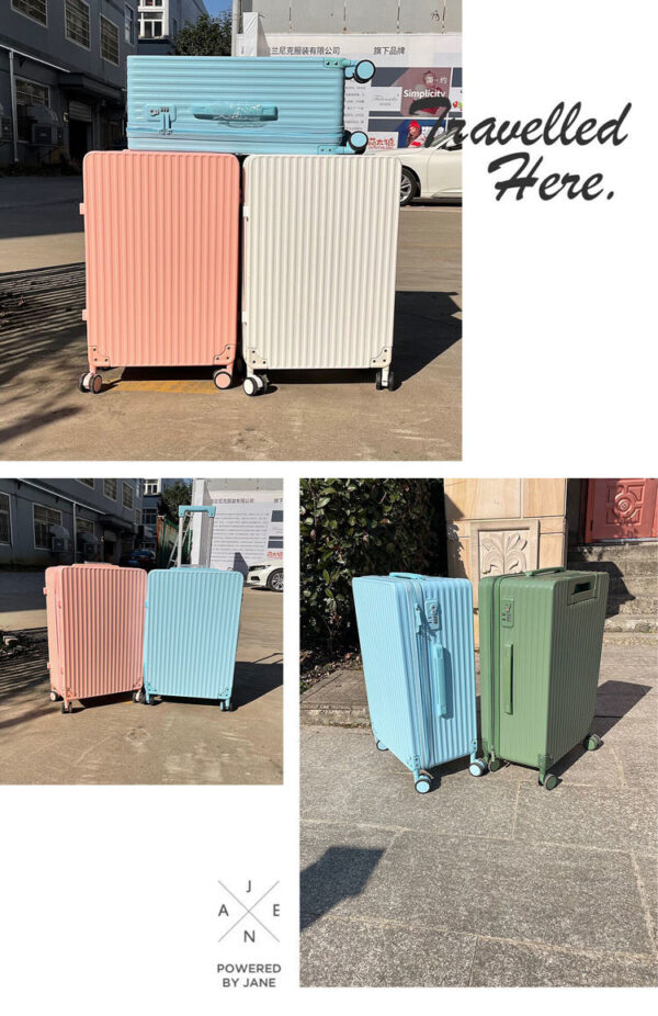 Large-capacity trolley suitcase with password - Image 2