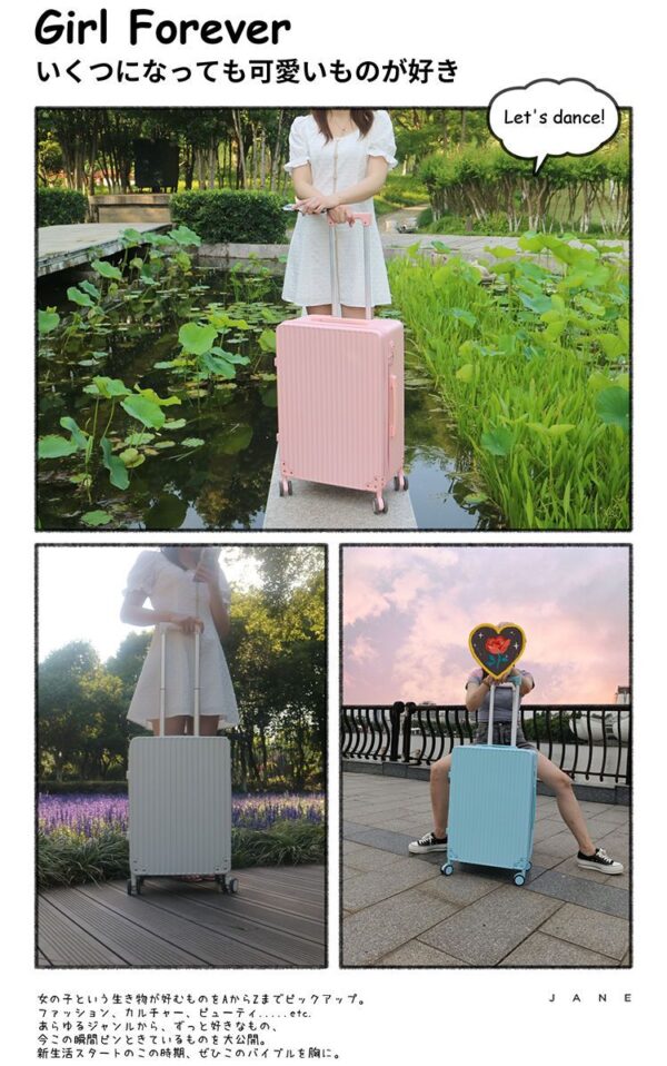 Large-capacity trolley suitcase with password - Image 5