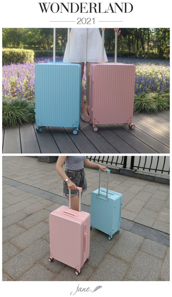 Large-capacity trolley suitcase with password - Image 6