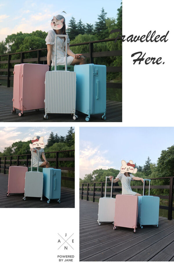 Large-capacity trolley suitcase with password - Image 7